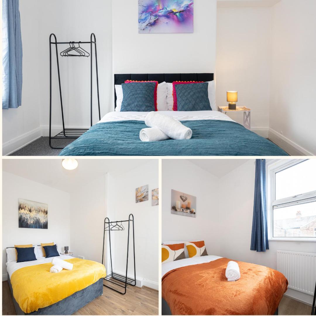 Bright & Modern 3 Bedroom Old Trafford Home Manchester Buitenkant foto